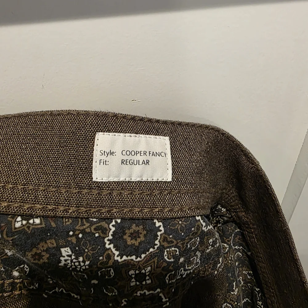 Brax Men's Feel Good Pants 38 Cooper Fancy Regular Fit Brown Gray Lot of 2